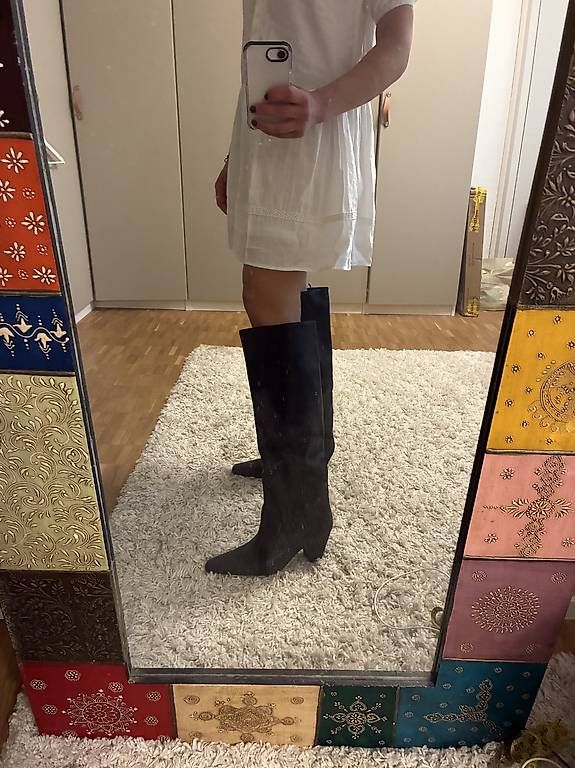Scarpe da donna: Kunstlederstiefel grösse 41  – Usato da Zürich venduto da Majatzki