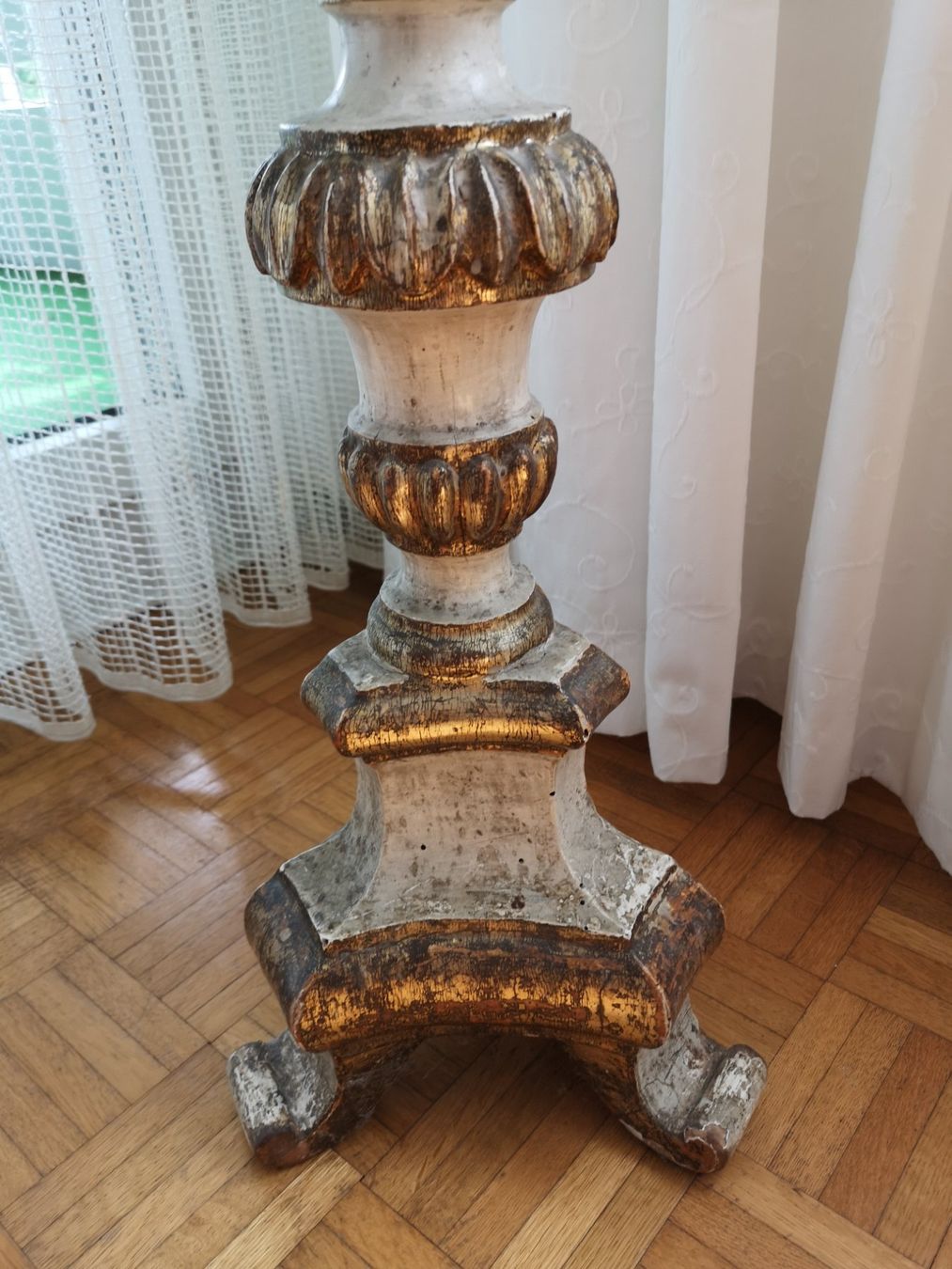 Portacandele: ANTIKER KERZENSTÄNDER (HOLZ) – Usato da Muttenz venduto da Sellerboy02 2