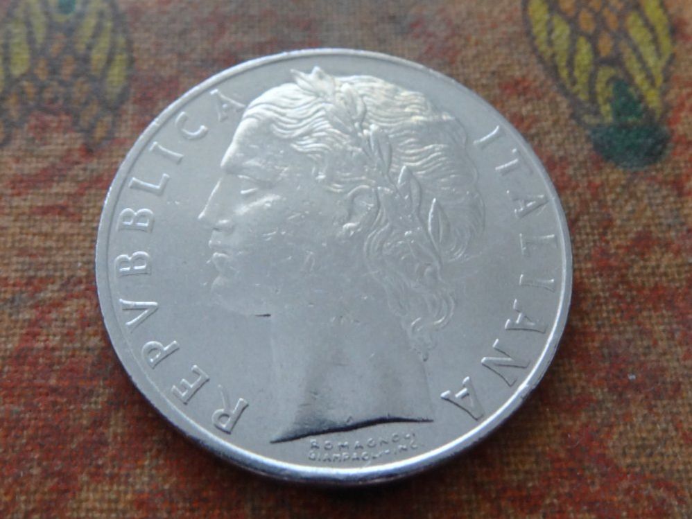 Tutti le monete: ITALIE  100  Lire  1975 – Usato da Romanel-sur-Lausanne venduto da Swift13 1