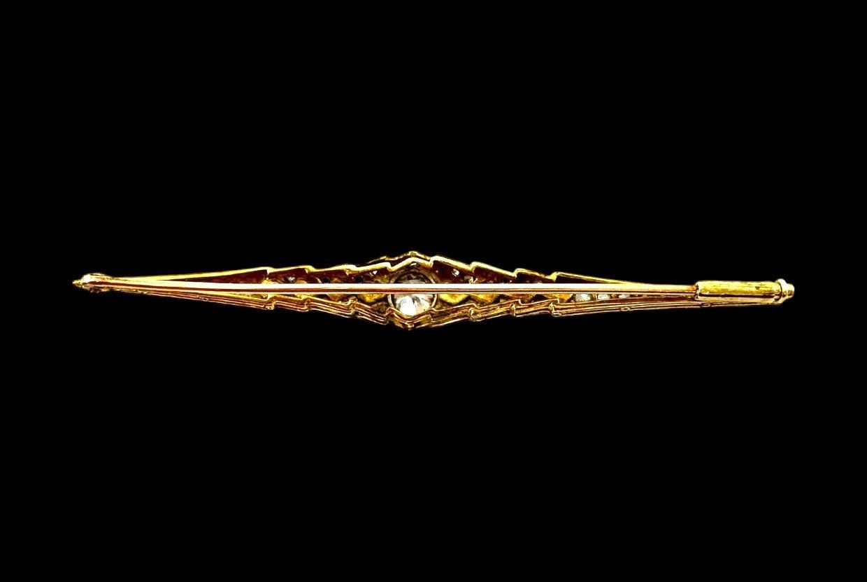 Spille & Fermagli: Antike Diamanten - Onyx - Stabbrosche um 1915 – Usato da Zuzwil SG venduto da artimmo 4