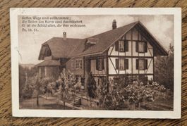 Gruss aus Kalchofen n. Gams zu Frl. Louise Hagen 1925