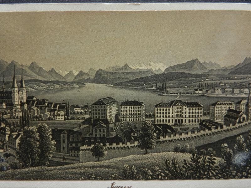 Incisioni: Luzern von Dikenmann cdv – Usato da Risch venduto da Rischli15 1