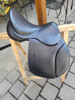 Pony Sattel Eric Thomas schwarz Grösse 16.5 fast neu