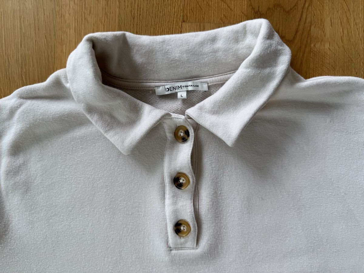 Magliette Polo: TOM TAILOR, Polo Shirt, beige, Gr. L – Nuovo (secondo la descrizione) da Basel venduto da sel_g 3