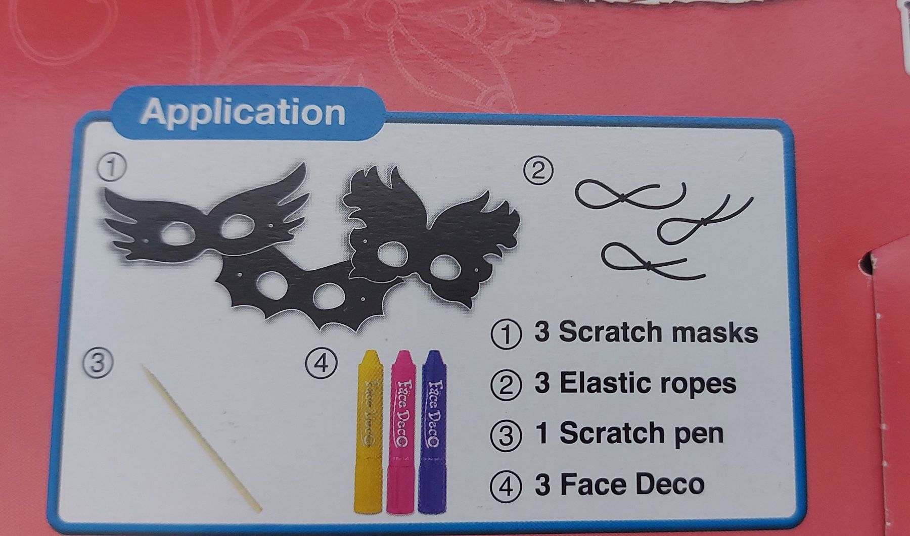 Maschere: Festival / Festmasken 4er Set – Nuovo (secondo la descrizione) da Wabern venduto da Irakene 7