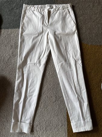 Pantalon blanc Fabiana Filippi  Élégant pantalon blanc