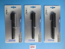 3x Steffen LED Taschenlampe Arbeitslampe mit Magnet Pen 80