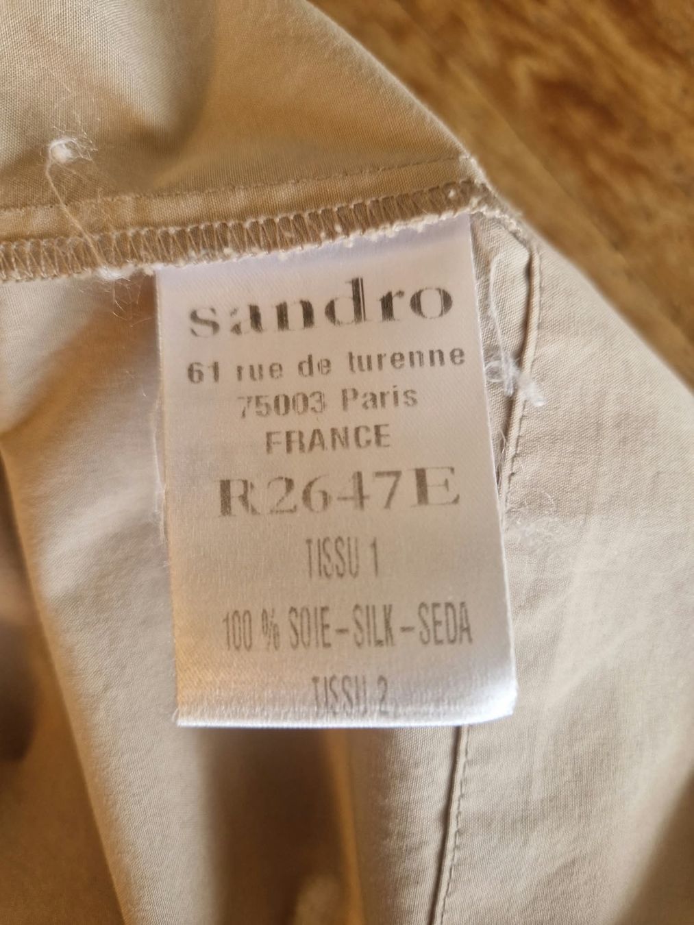 Sandro Vestiti: Sandro Kleid aus Seide Grösse 1 – Usato da Herrliberg venduto da ste_5wwj 3