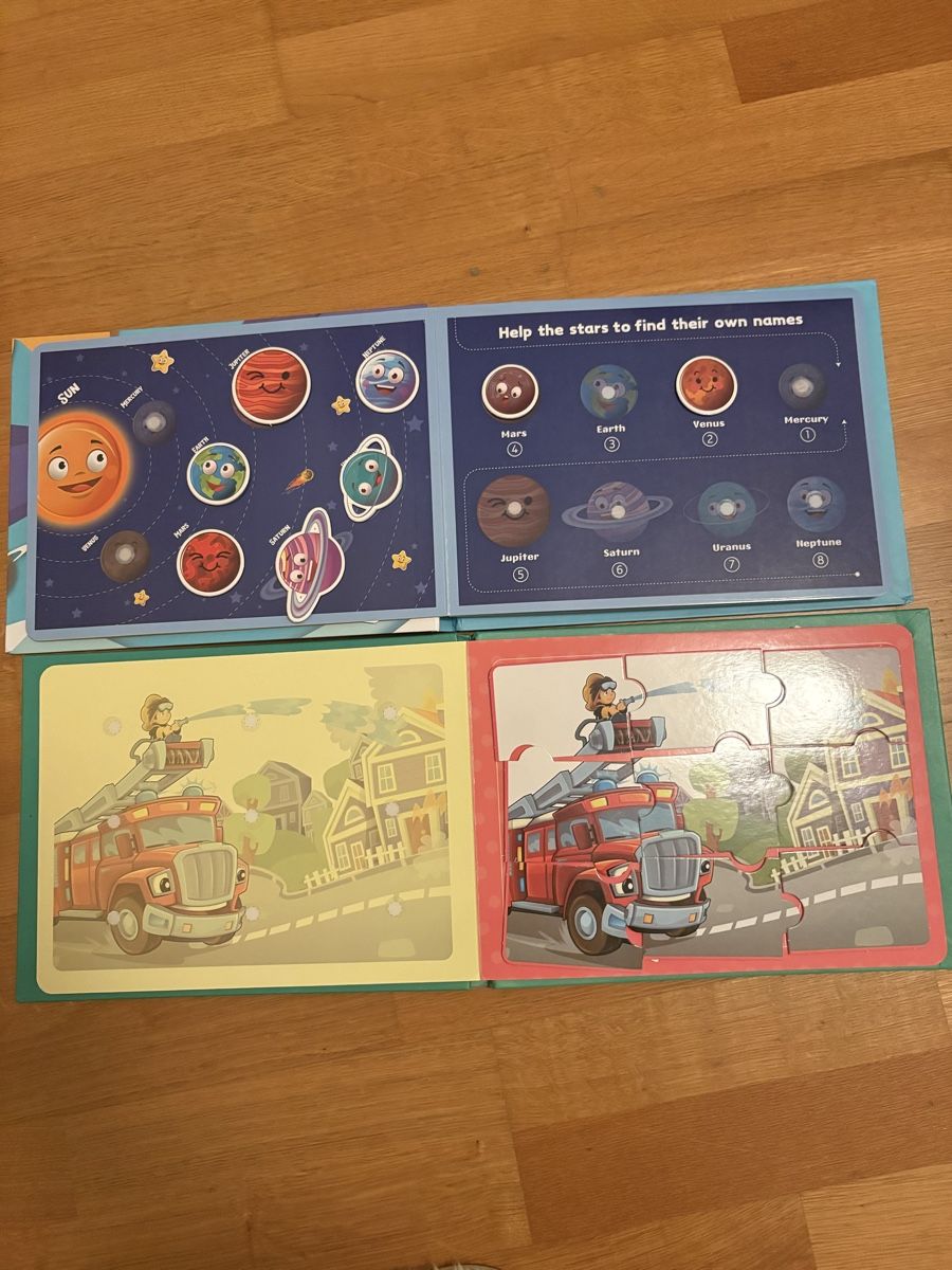 Libri: Quiet Books for toddlers, educational, two books set – Usato da Riehen venduto da vel_8xqm 3