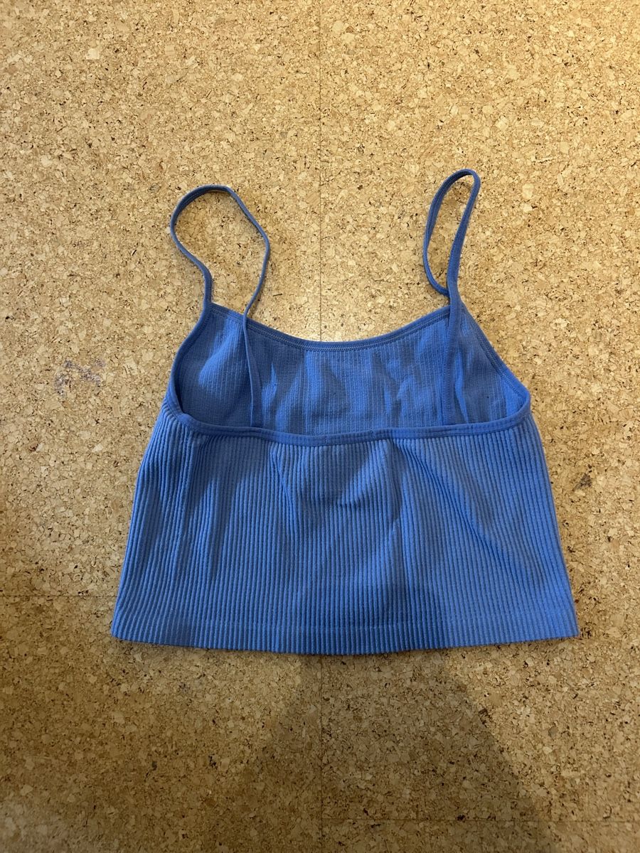 Stradivarius Tops: blaues croptop – Gebraucht aus Schmitten FR von let_k9yc 1