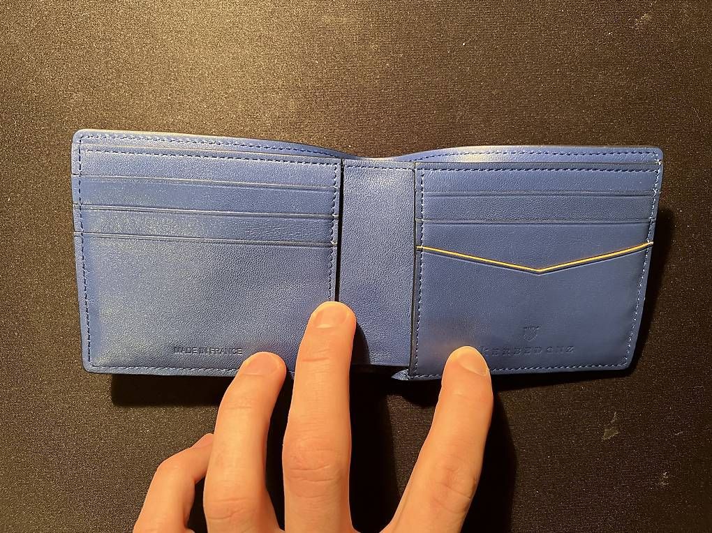 Portafogli: Portafoglio Kerbedanz blu e bianco – Usato da Novazzano venduto da sam_l5yk 2