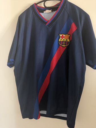 FC Barcelona Ronaldinho #10 Retro Trikot Grösse M – Barça