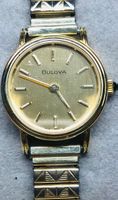 Elegante Bulova Goldfarben, Vintage