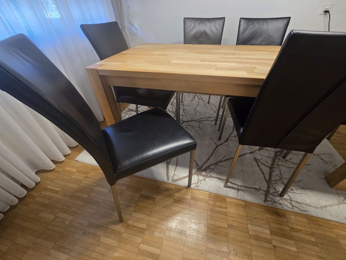 Tavoli: Esstisch Holz 180x90cm Buche geölt 75cm Höhe – Nuovo (secondo la descrizione) da Basel venduto da ref_8ygg 2