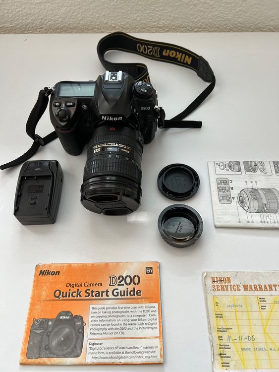 Nikon D200 + NIKKOR AF-S 18-200mm | Kaufen auf Ricardo