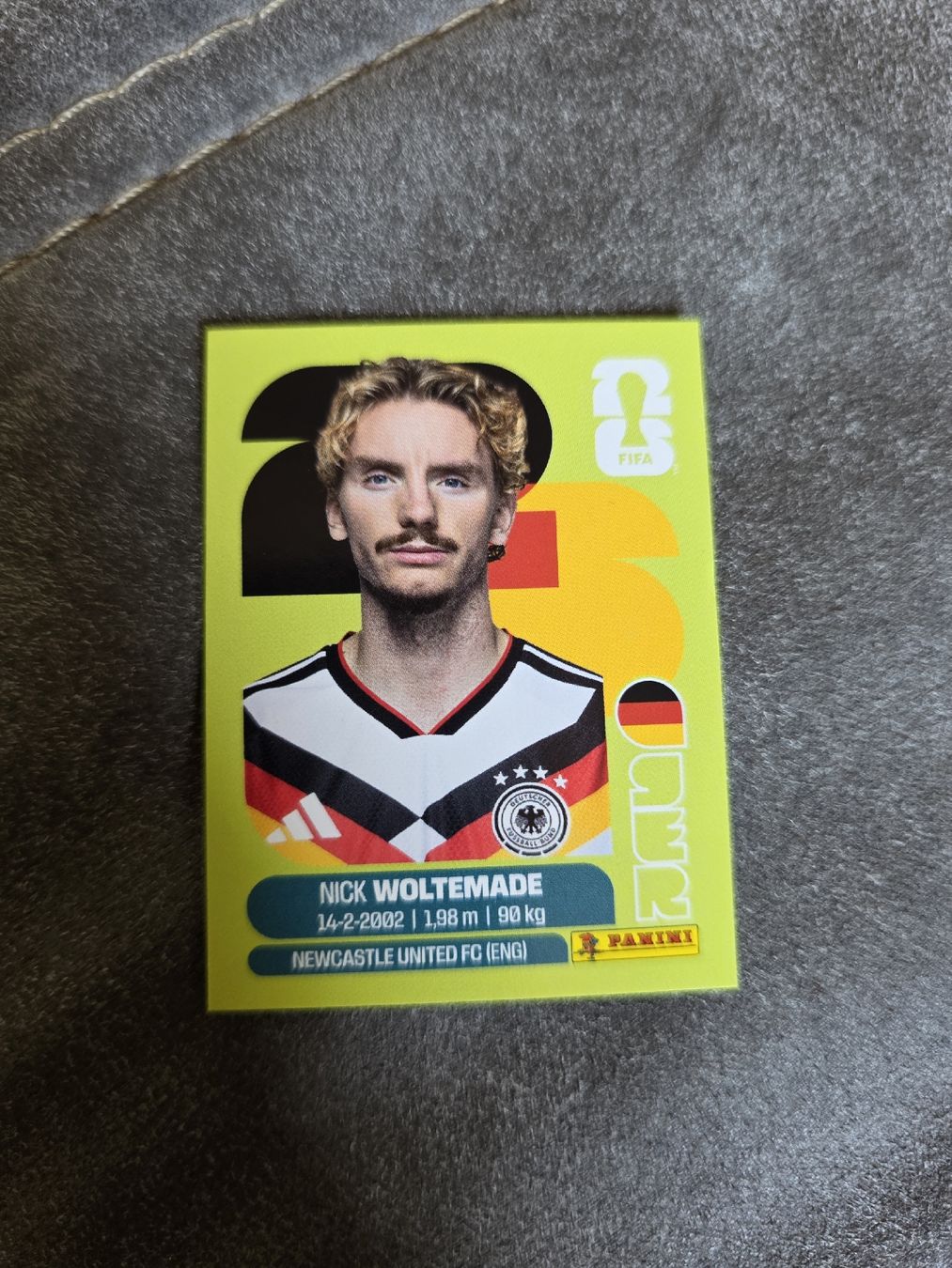 Panini Carte collezionabili: Panini WM 2026 GER 20 Woltemade – Nuovo (secondo la descrizione) da Romanshorn venduto da leeh78