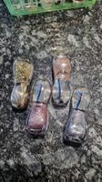 5 Kiko Nagellacke mit Pailletten (Silber, Gold, Pink, Beige)