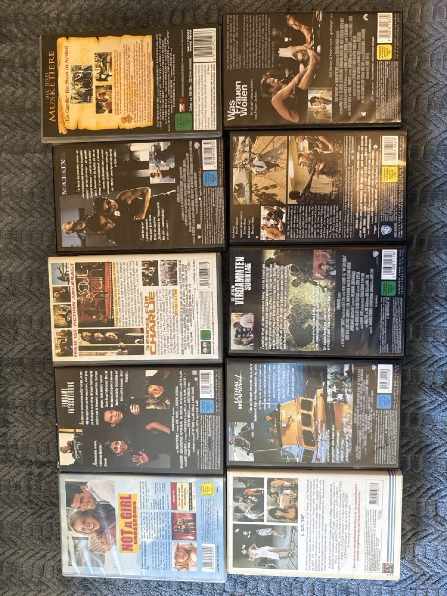 Alle VHS: Videokasetten – Gebraucht aus Oftringen von J.Marti18 1