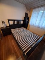 IKEA Bett schwarz 140