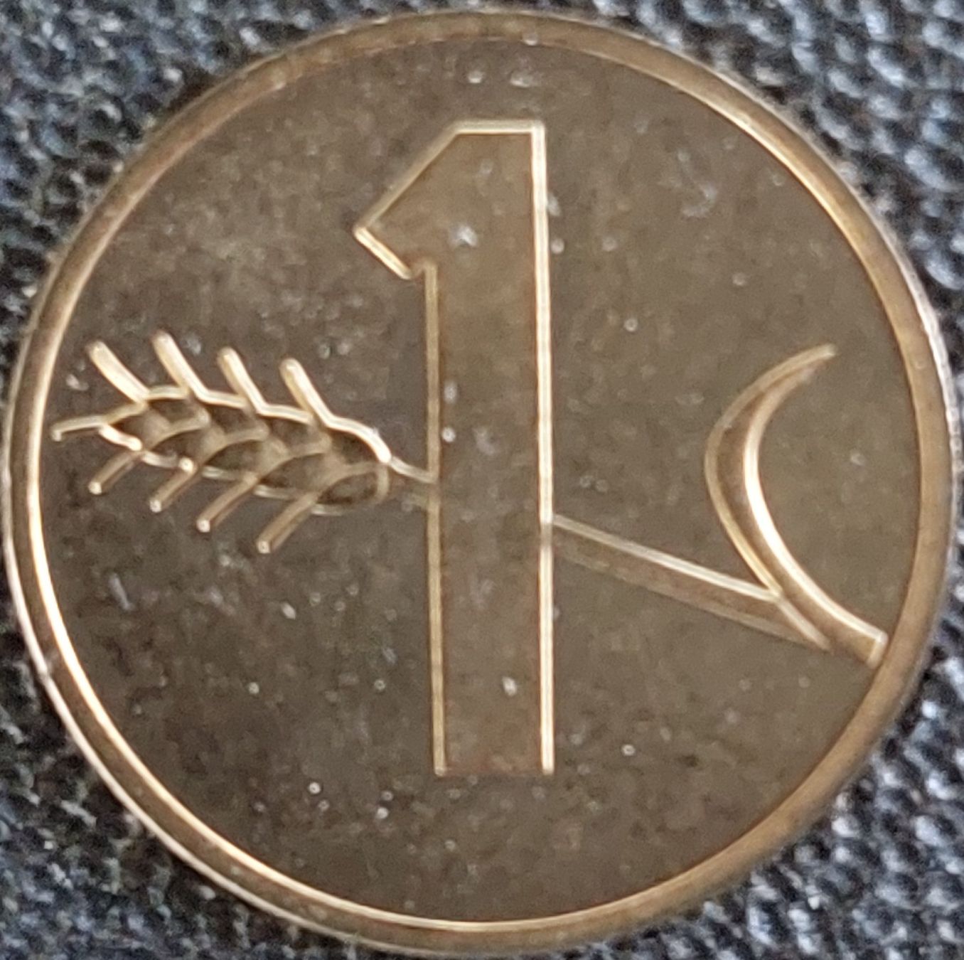Alle Münzen: 1 Rappen 1977 stgl. / aus Münzsatz – Neu (gemäss Beschreibung) aus Arch von coinsandmore 1