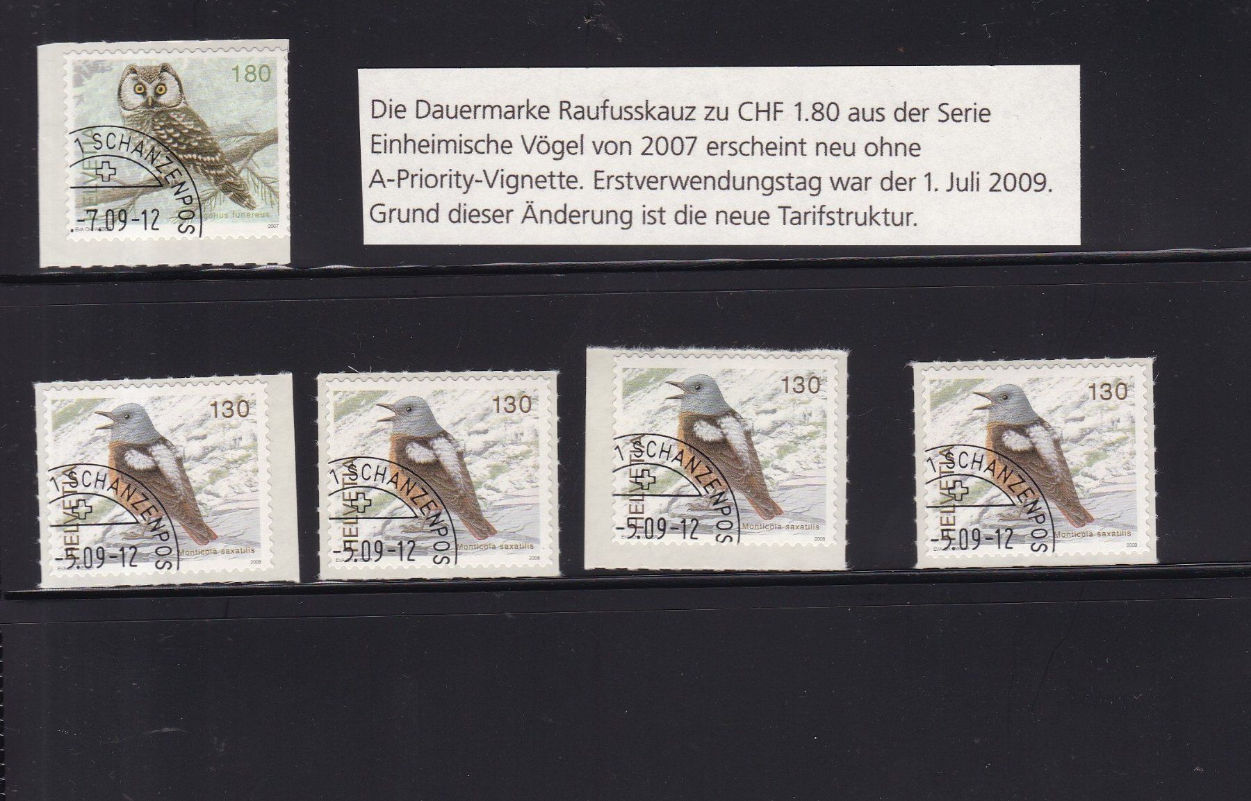 Alle Briefmarken: CH Briefmarken Lot ab 2007, ET – Gebraucht aus Münchwilen AG von Nesar 7