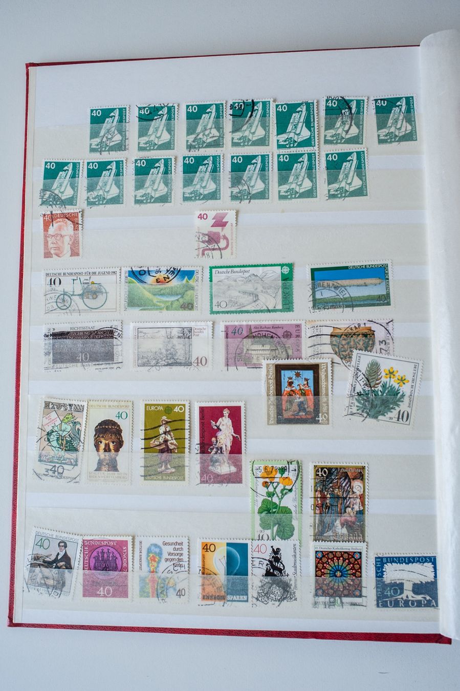 Alben: Briefmarken: Album mit 32 Seiten – Gebraucht aus Schwerzenbach von floridan 6