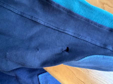 Kinderreithose – Grösse 152, mit Defekt