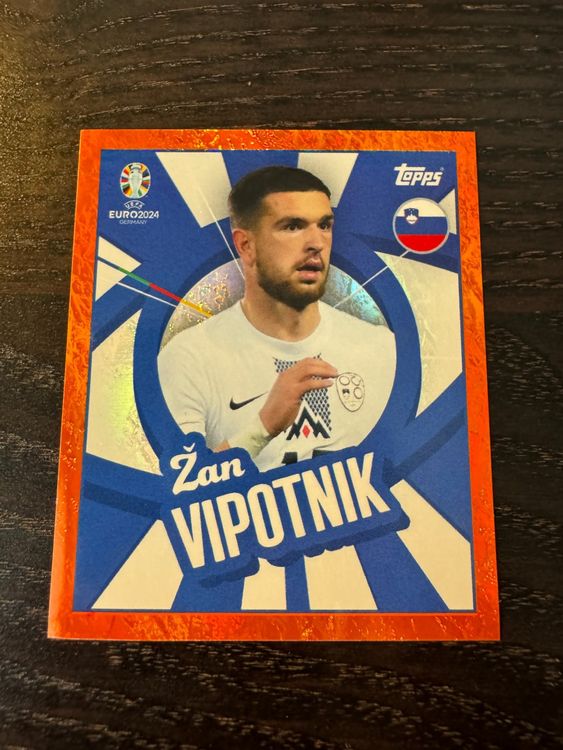 Topps Euro 2024 Zan Vipotnik Purple Sticker SVN PTW (Gebraucht) in Wädenswil für CHF 1 - mit
