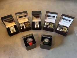 Lot de 7 Montres FREDRIC Tourbillon