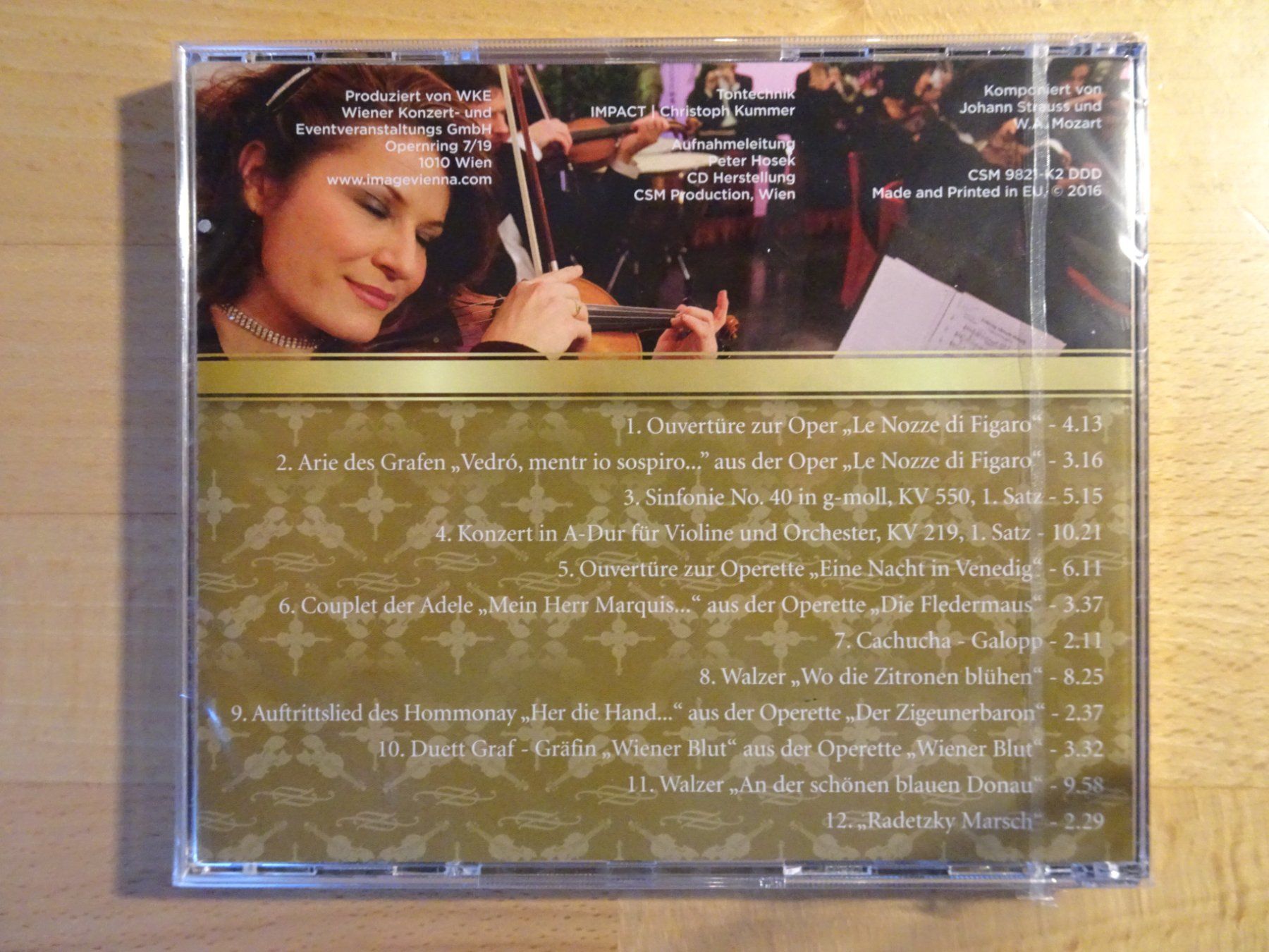 CD: CD Schloss Schönbrunn Konzerte – Nuovo e nell'imballaggio originale da Matzingen venduto da carola71 1