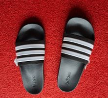 Adiletten schwarz Adidas Gr. 44
