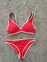 H&M Bikini rot  Unterhose 34  /75A BH