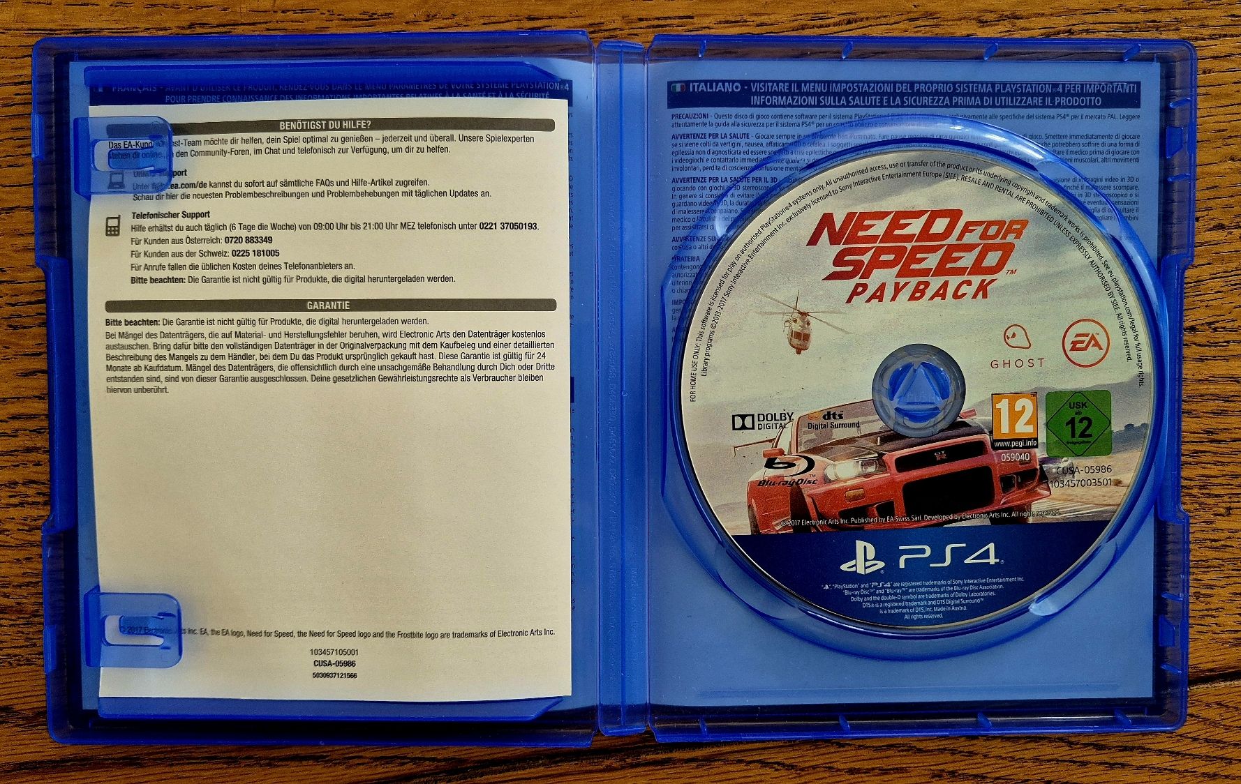 Jeux: Need for Speed Payback PS4 – Neuf (Voir description) à Au SG par AlenCompany 2