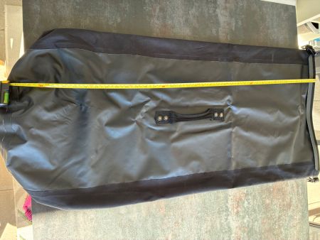 Wasserdichter Packsack schwarz gebraucht guter Zustand