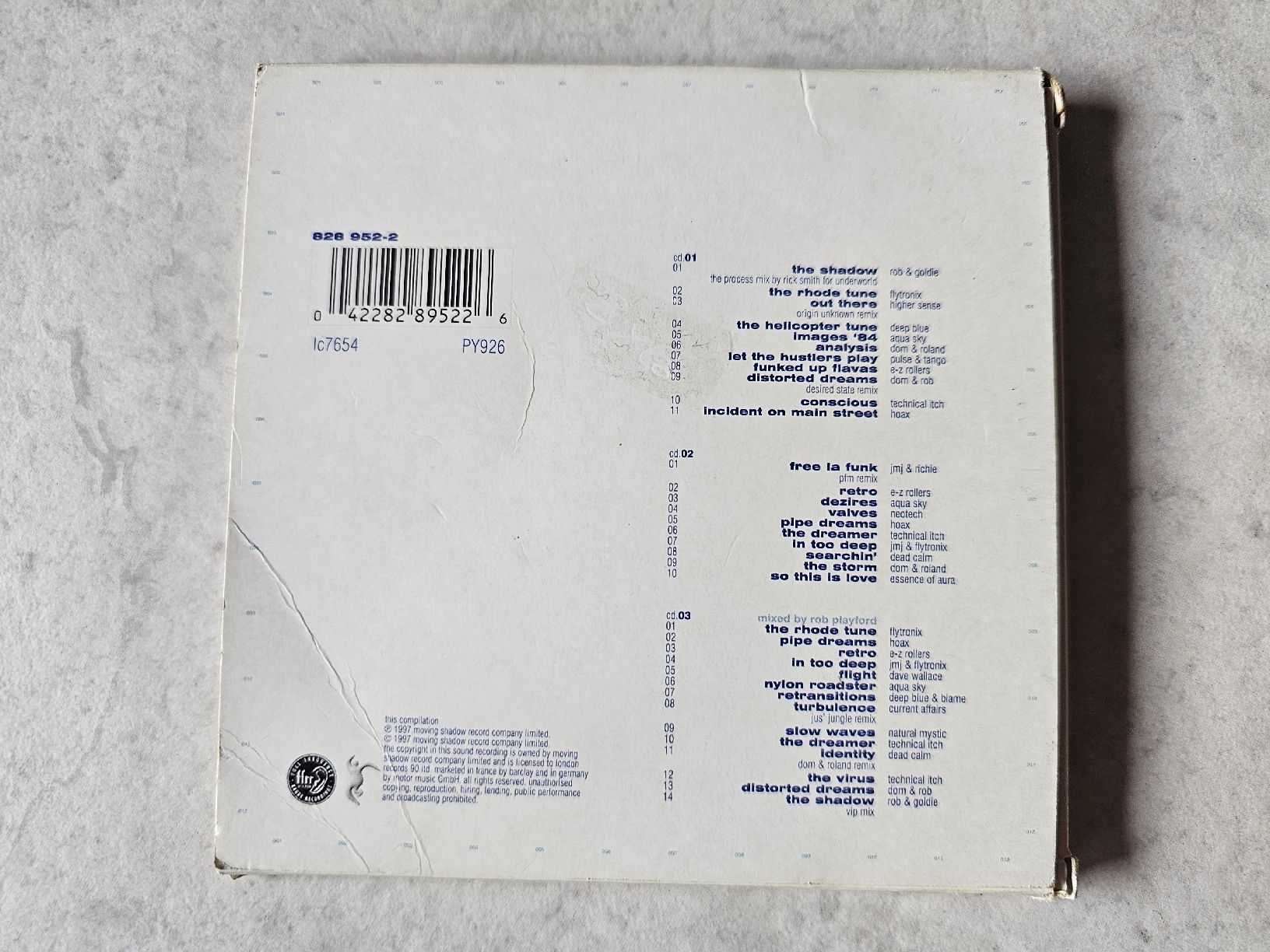 CDs: Blueprint  -  The Defenitive Moving Shadow Album / 3 CD's – Gebraucht aus Schneisingen von backstore24 1