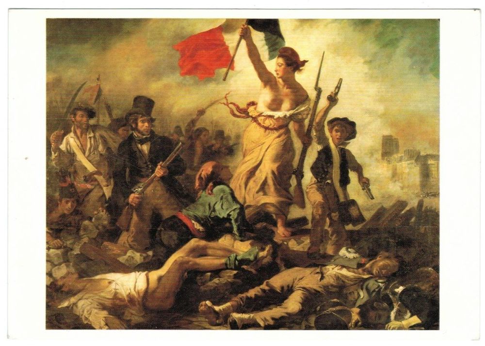 AK Eugène Delacroix; La Liberté Guidant Le Pruple | Comprare Su Ricardo