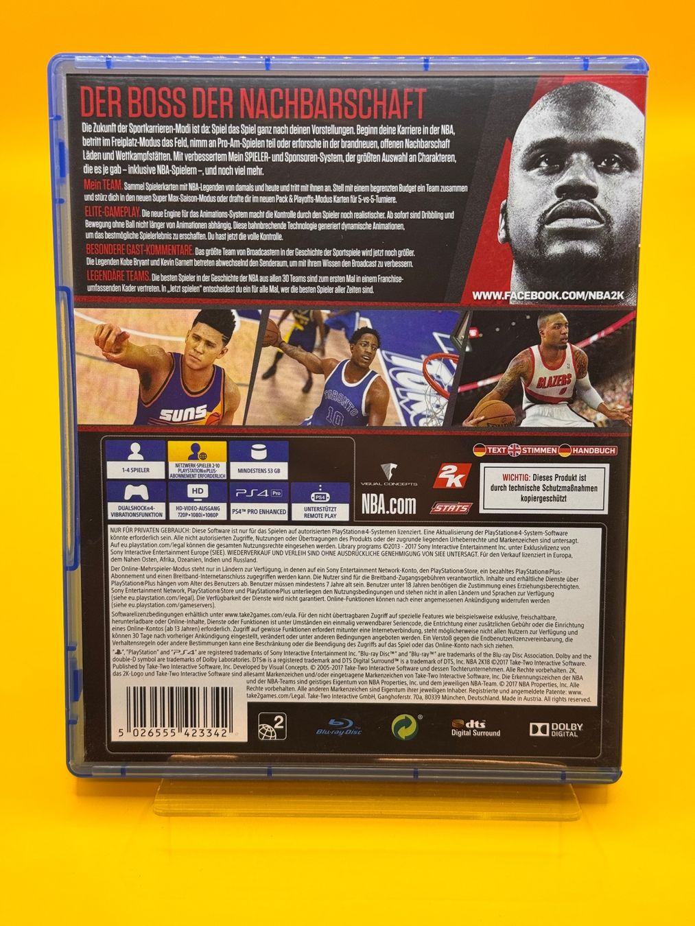 Sony Giochi: NBA 2K18 - Legend Edition - PS4 – Usato da Oberwil b. Zug venduto da silver2024 3