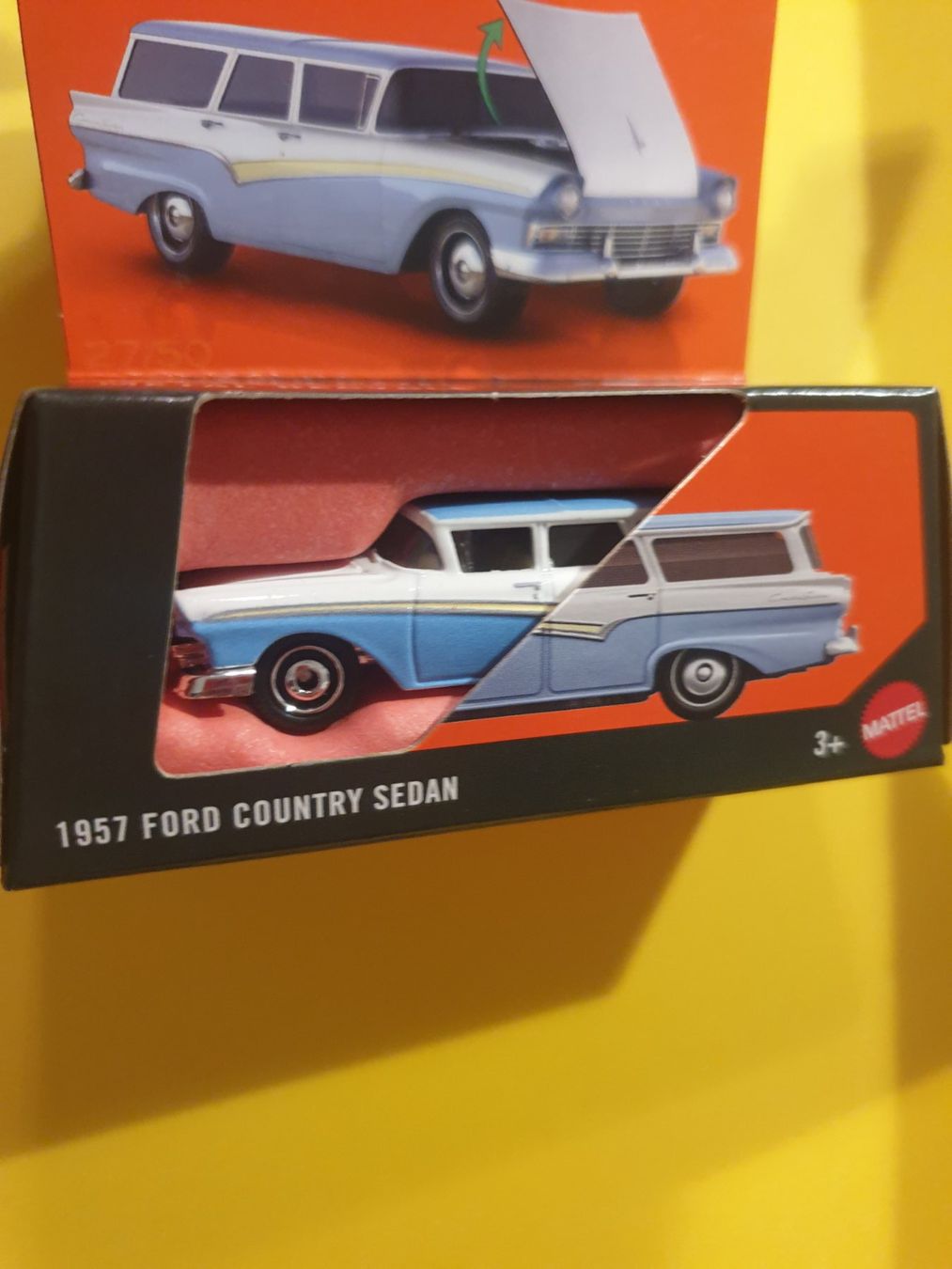 Matchbox Modellini d'auto: Matchbox 1957 FORD COUNTRY SEDAN – Nuovo e nell'imballaggio originale da Oftringen venduto da Rotor 5