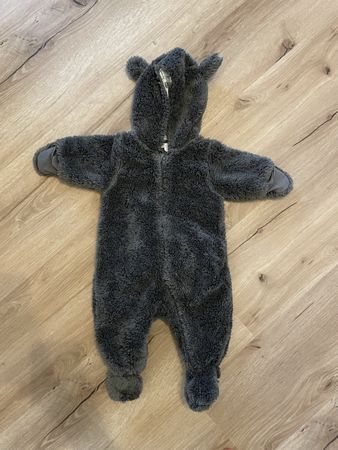 Teddy-Overall Übergang Gr. 62 H&M