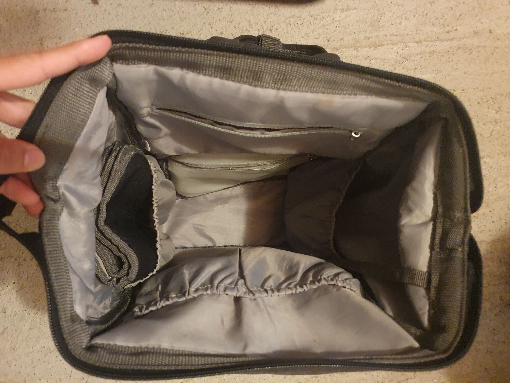 Borse: Dark blue Diaper bag / Wickelrucksack – Usato da Sirnach venduto da eftix 1
