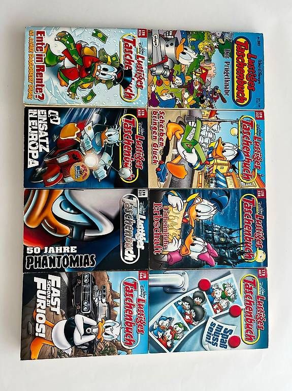 Comics: 8 Lustige Taschenbücher als Paket – Gebraucht aus Zollikofen von d.gantenbein3052