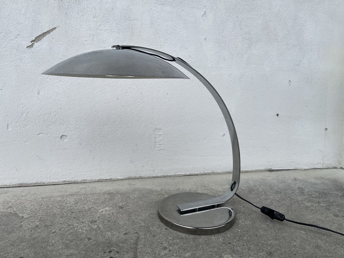 Lampade: Mid Century Space Age Pultlampe Chrom – Usato da Bern venduto da fotolog111 2
