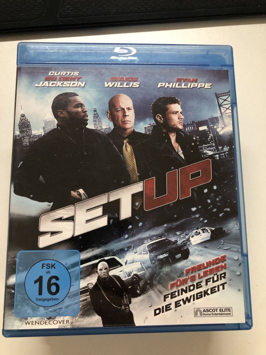 Tous les DVDs: Blu-ray "Setup" mit Curtis "50 Cent" Jackson – D'occasion à Stein AG par isi_R35