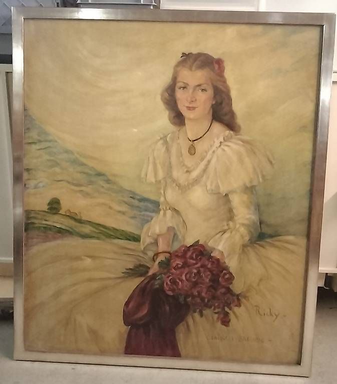 Cornici: Silberner Bilderrahmen 133cm x 124,5 cm – Usato da Steinach venduto da Tsgweh
