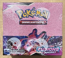 Pokémon Fusions Angriff Booster Display Box Deutsch Neu