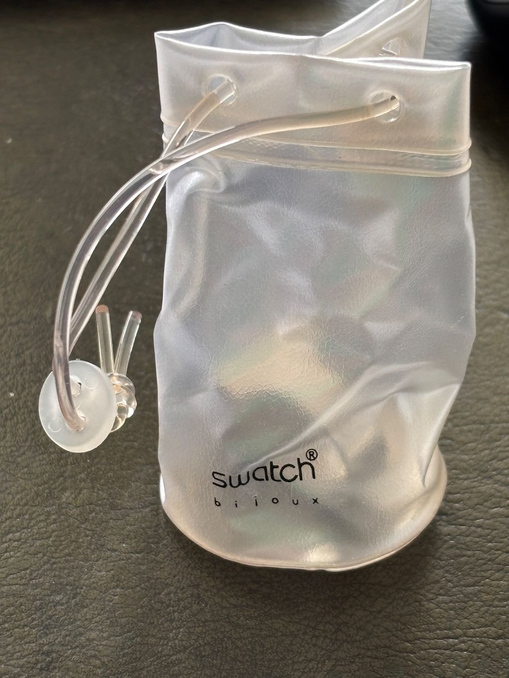 Swatch Anelli: SWATCH Ring Prismatic in Beutel – Usato da THERWIL venduto da Fcbbasel 2