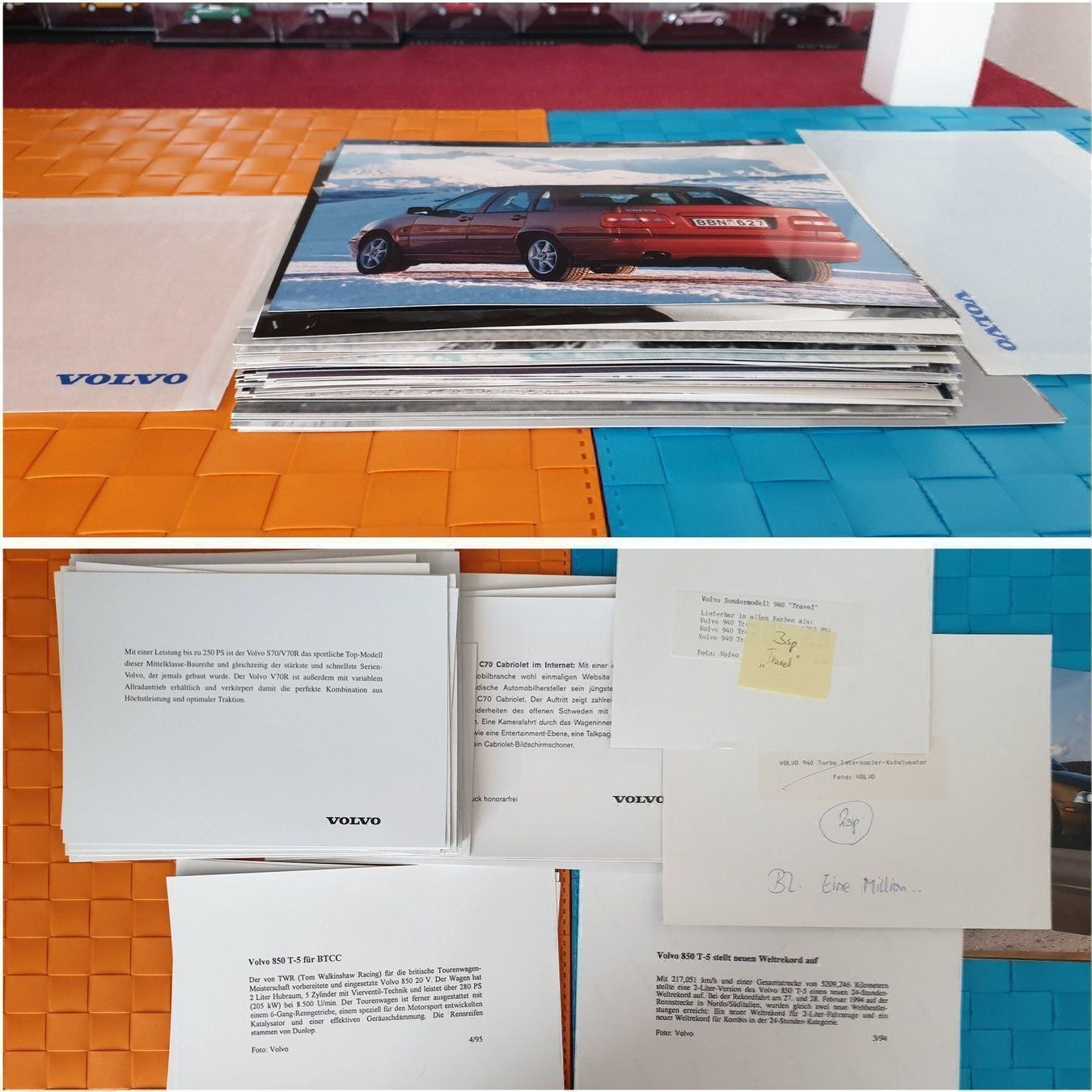 Riviste & Magazine: VOLVO - Archiv / Pressemappe / Prospekt / Bilder – Usato da Viganello venduto da CARLiteratur 9