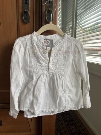 Chemise coton légère fille