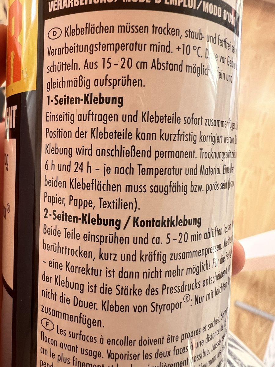 Sticker: UHU SPRÜH KLEBER TRANSPARENT-PERMANENT 500ml – Nuovo (secondo la descrizione) da Kallnach venduto da luk_9tdh 2