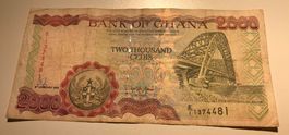 Ghana 2000 Cedis 1995
